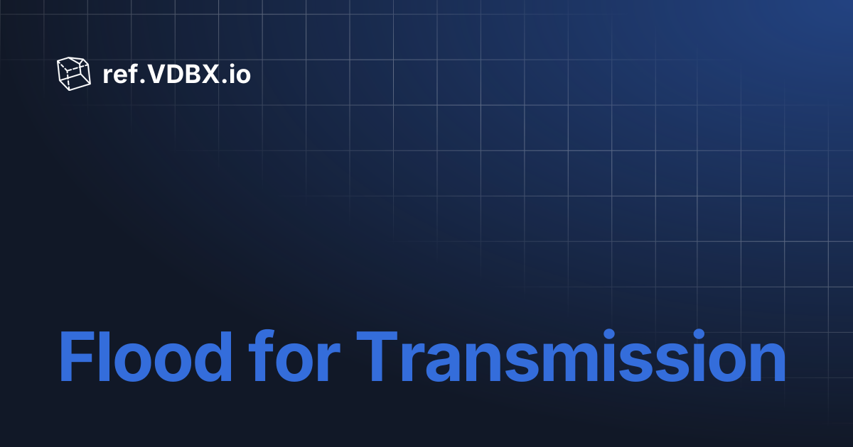 Flood for Transmission | ref.VDBX.io